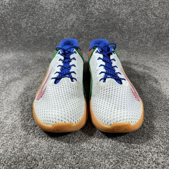 Nike iD Metcon 6 DA2894-991 Mens Size 15 White Green Red Training Gym Shoes Used main image 7